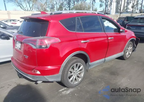 2016 Toyota Rav4 Limited z USA, uszkodzony, nr VIN 2T3DFREV0GW447099